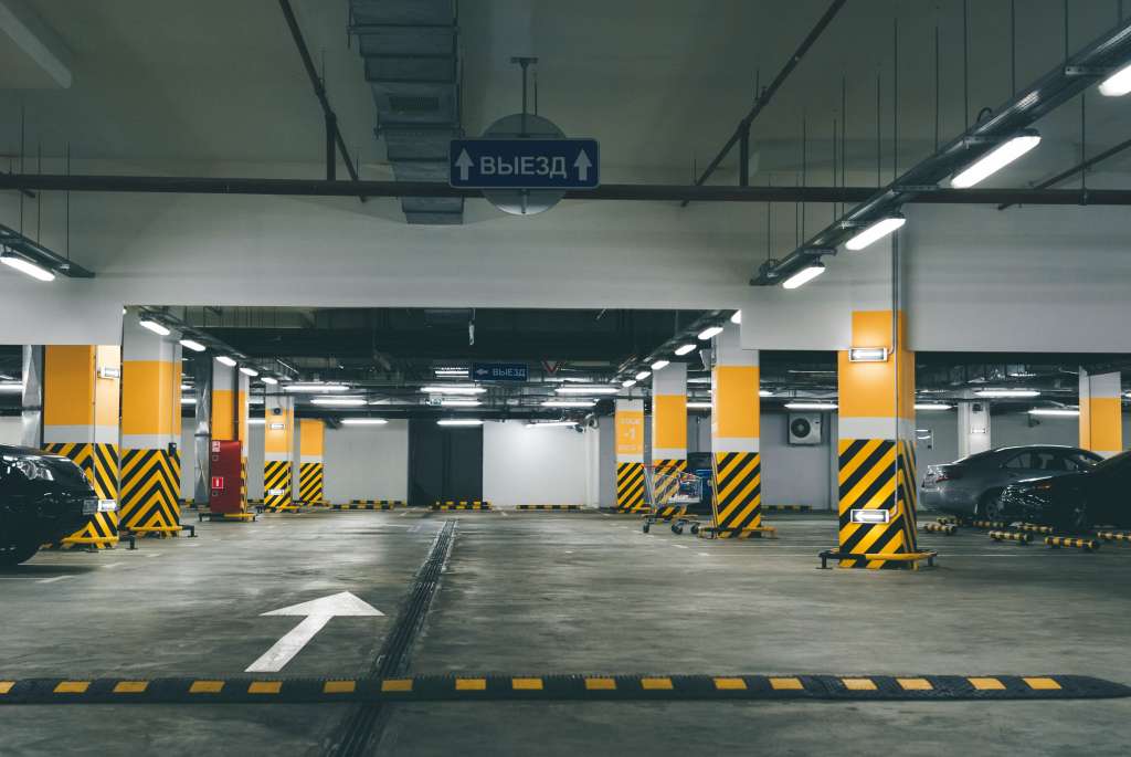 its a picture of a parking lot, to showcase one of the unexpected costs that traveling might have.